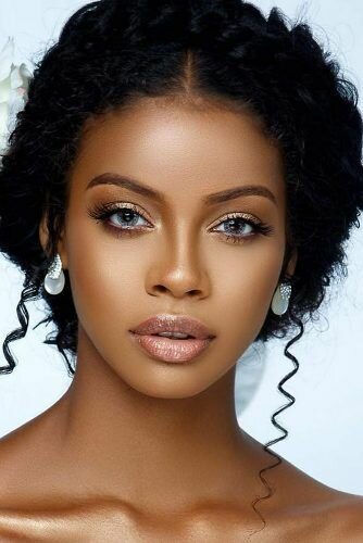 beautiful dark skin black women фото