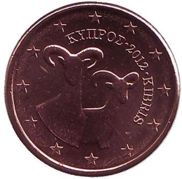 монета euro cent 5 2018 фото