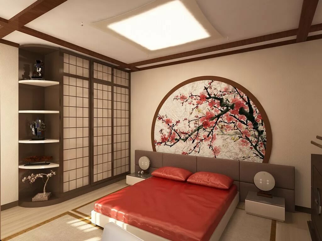 ремонт комнаты в японском стиле