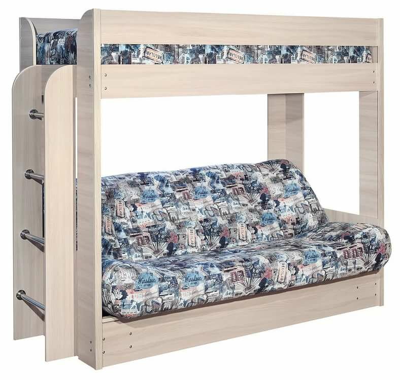 двухъярусная кровать с диваном картинки