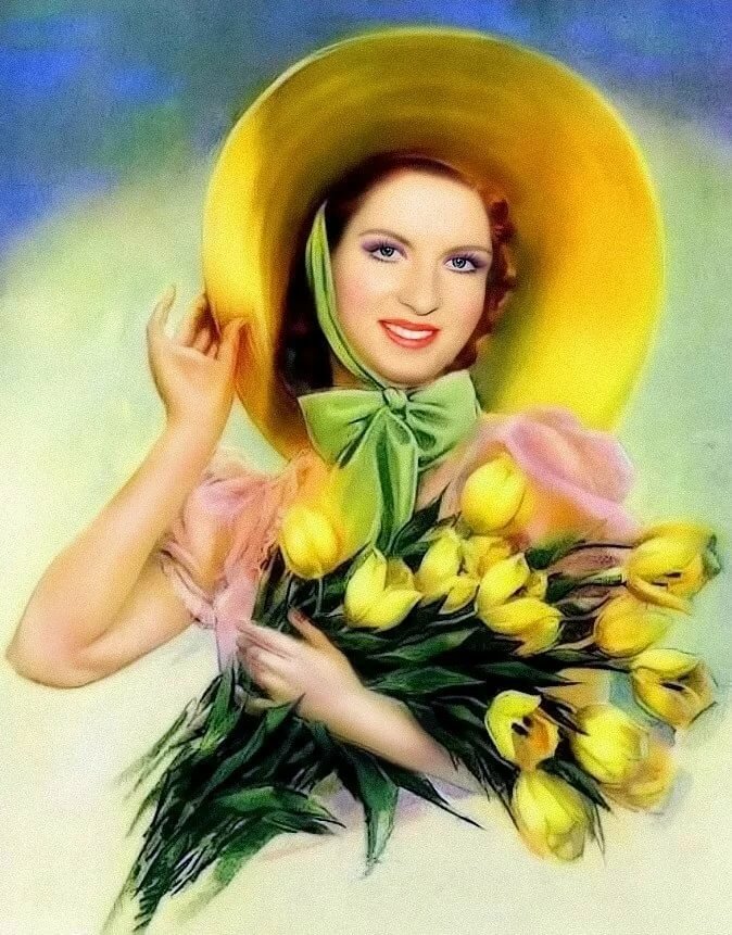 Открытки рисованные о женщинах для женщин