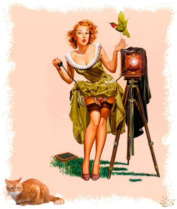 Анимационная картинка ретро