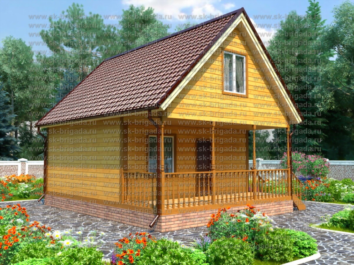 Из чего лучше строить дачный дом для сезонного проживания