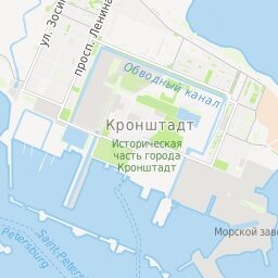 кронштадт на карте фото