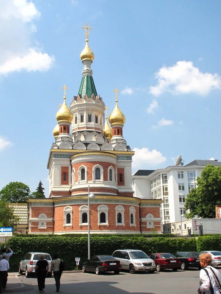 никольский русский православный собор в вене фото