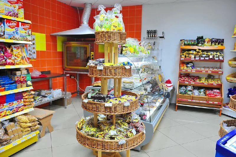 кондитерские изделия выкладка фото
