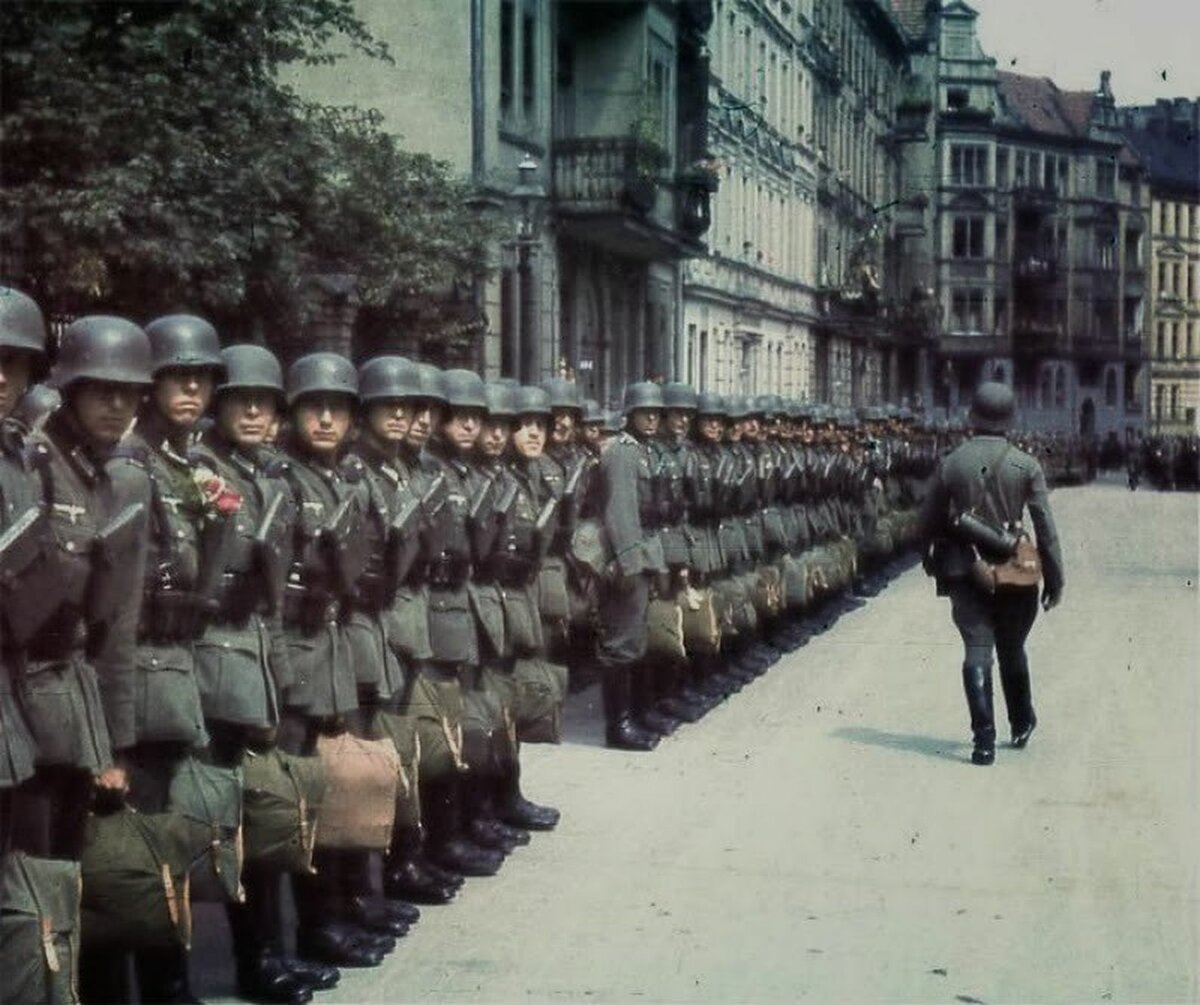 вермахт во франции 1940 фото
