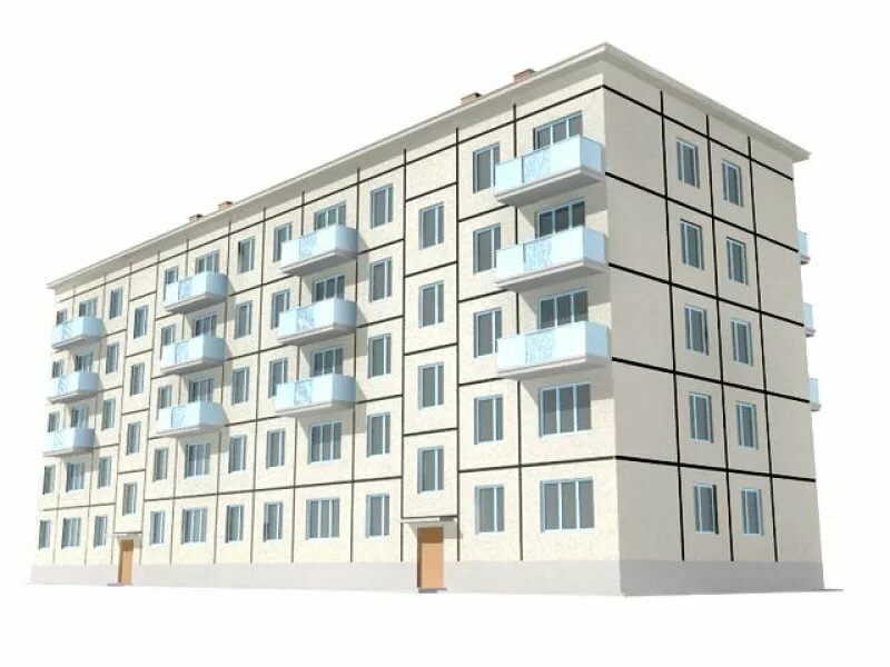 Картинка пятиэтажный дом для детей на прозрачном фоне