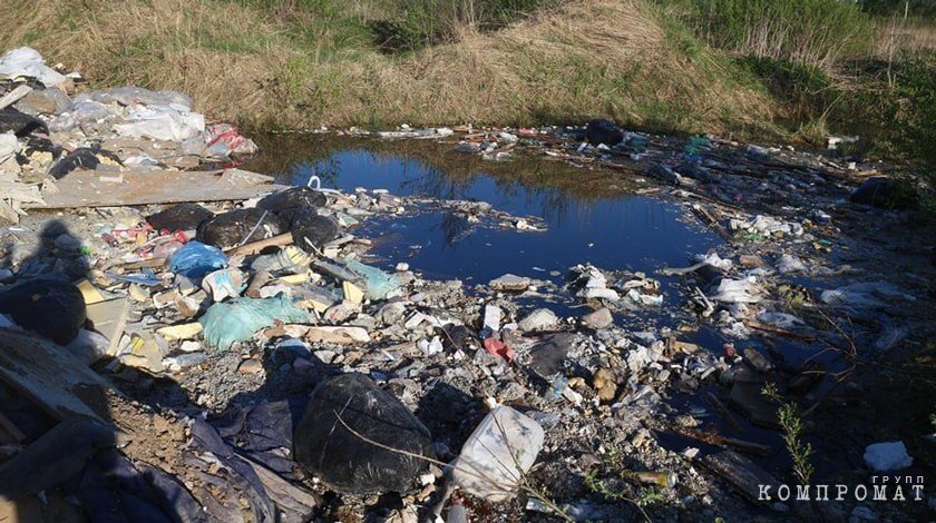 загрязнение воды бытовыми отходами фото