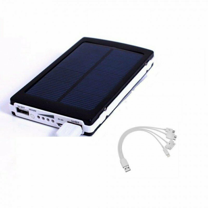 внешний аккумулятор "solar" power bank 30000mah фото
