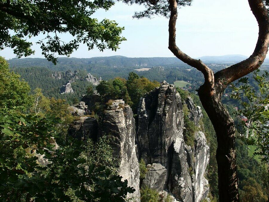 саксонская швейцария национальный парк фото