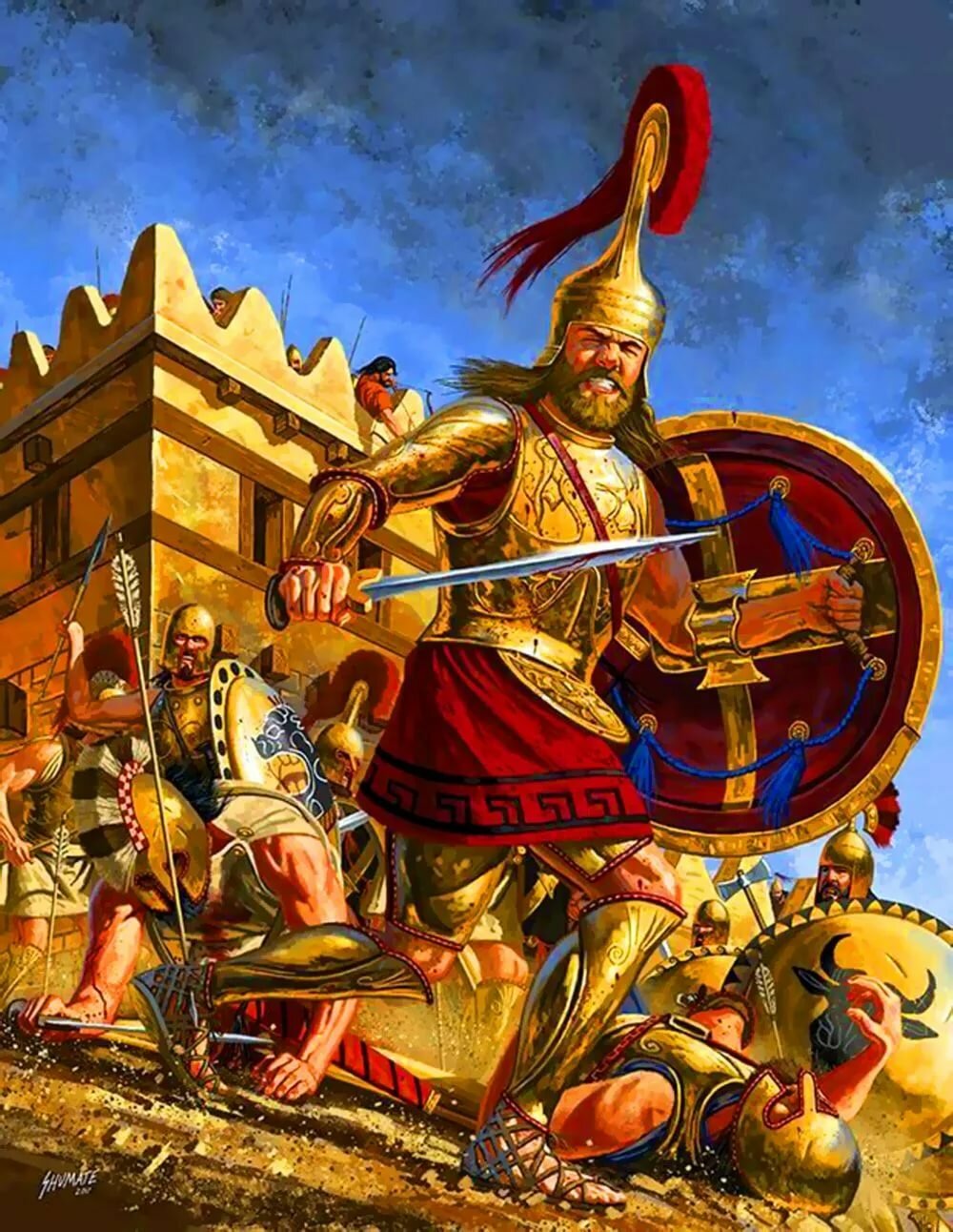 Троянская войн картинки