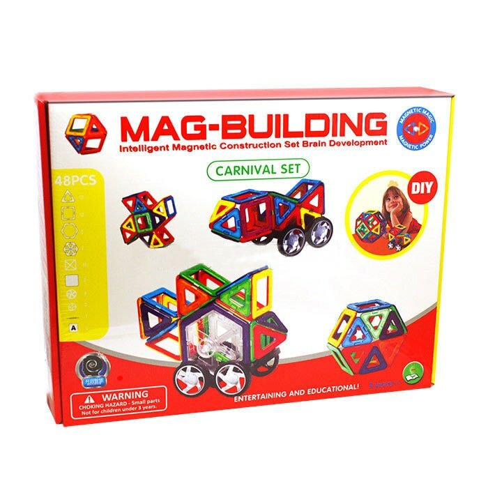 магнитный конструктор mag-building carnival gb-w58 фото