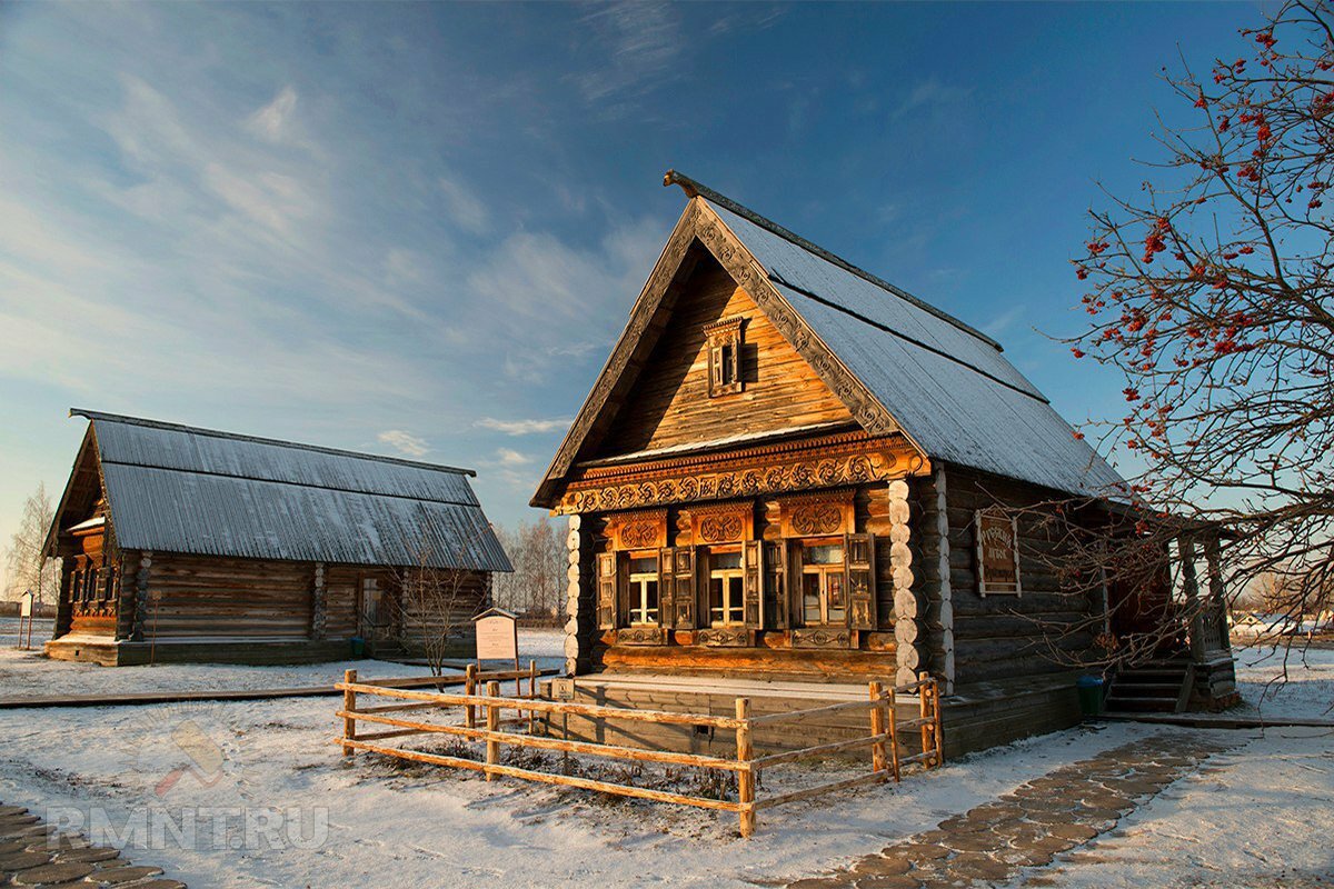 древнерусские дома картинки