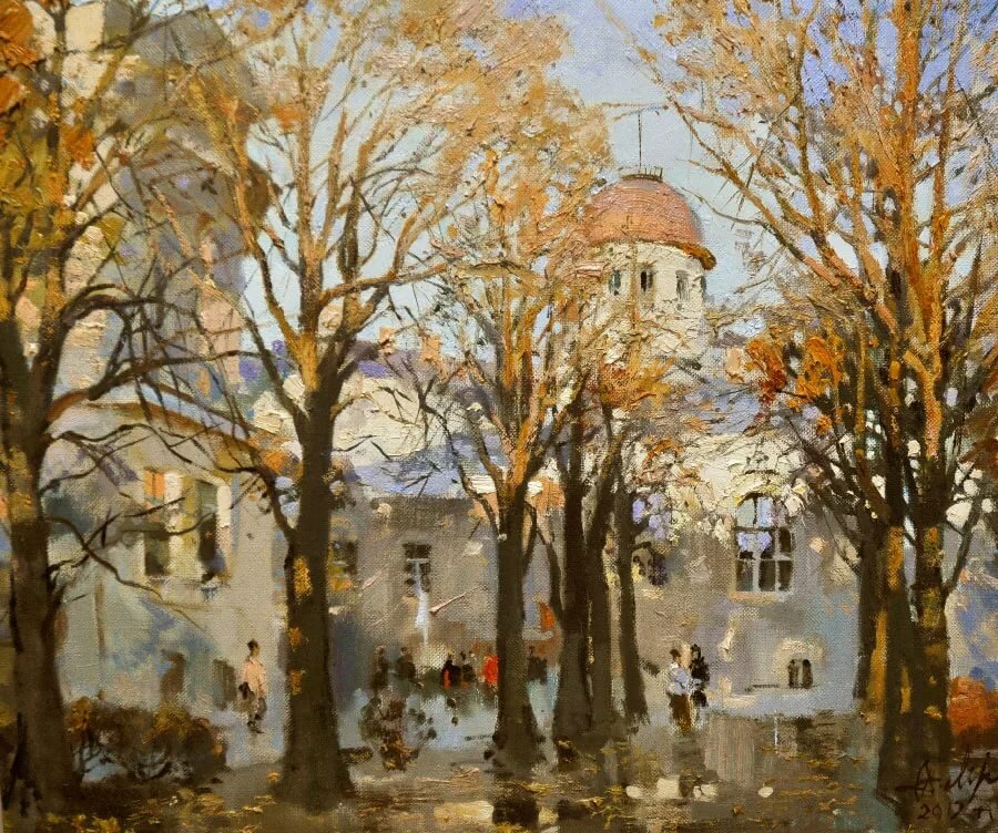 пейзаж живопись фото