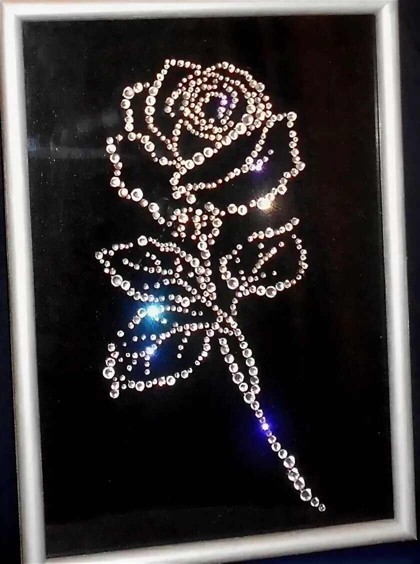 Картинки из страз своими