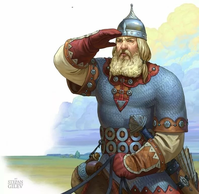 Богатырская русь в картинках