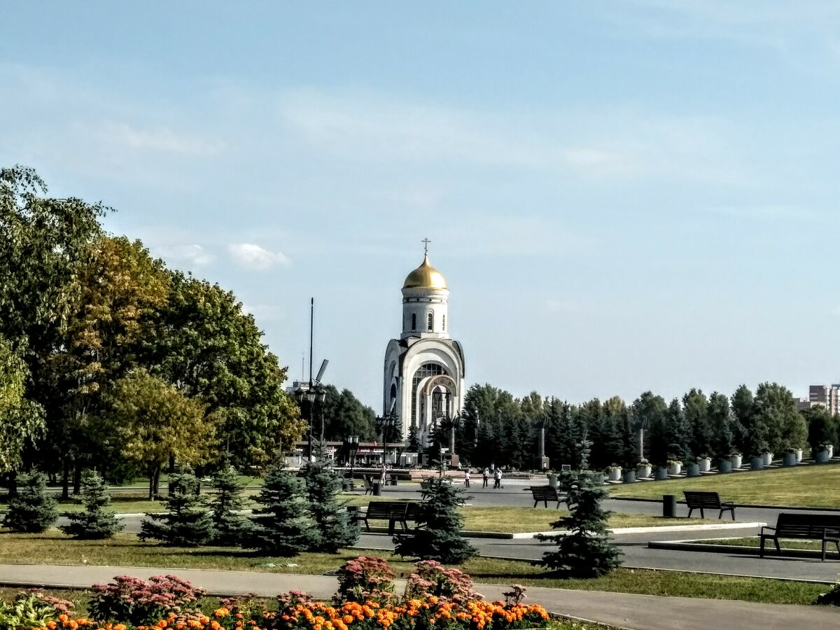 храм георгия победоносца поклонная гора фото