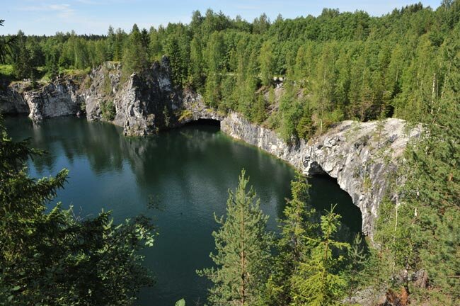 карелия каньон рускеала фото