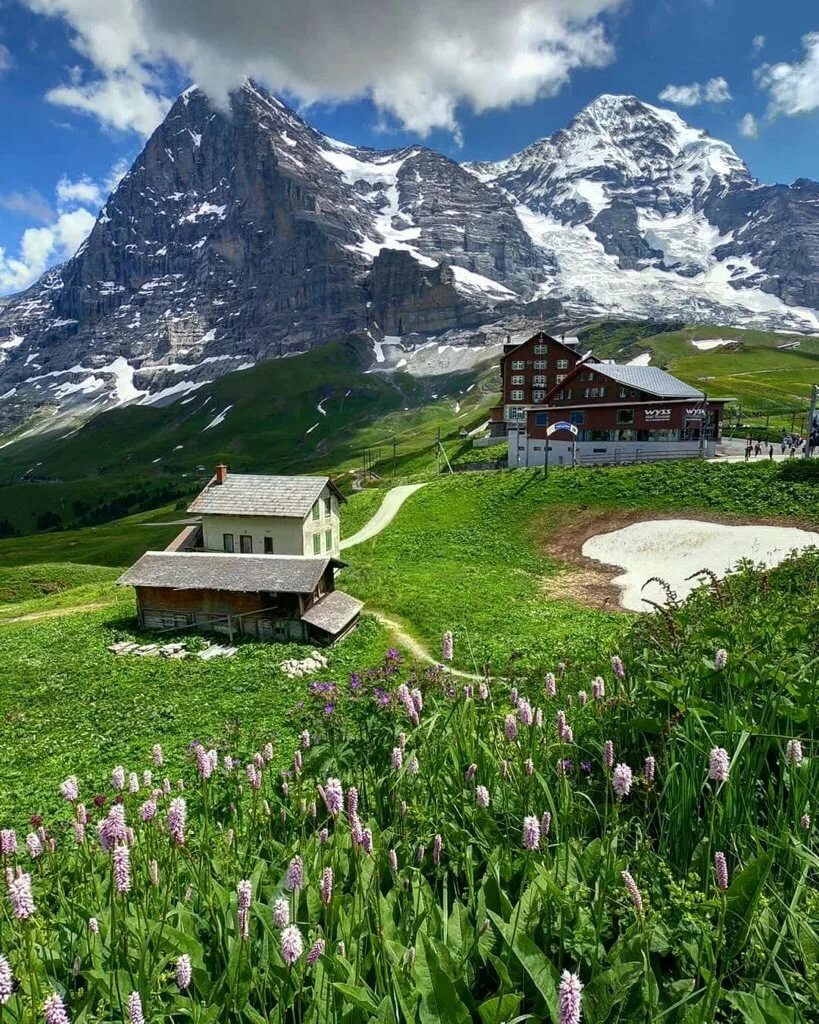 kleine scheidegg швейцария фото