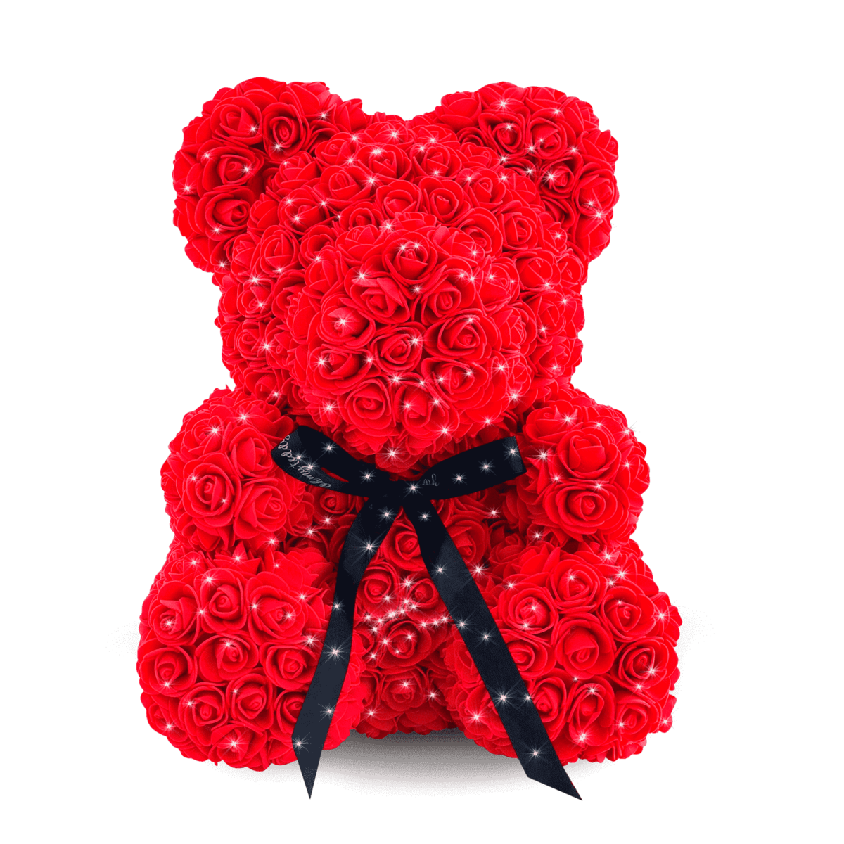 мишка из роз фото