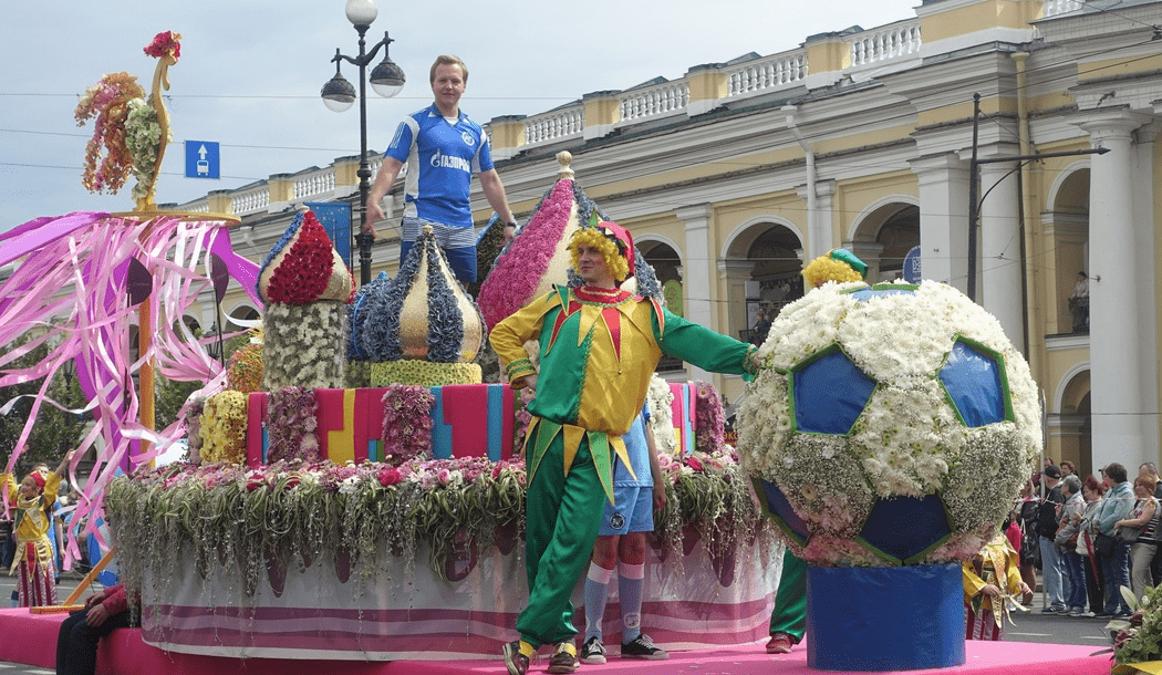 фестиваль цветов в санкт петербурге фото