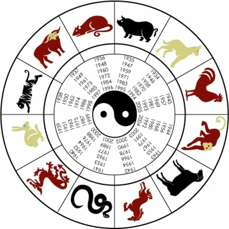 Chinese zodiac calendar