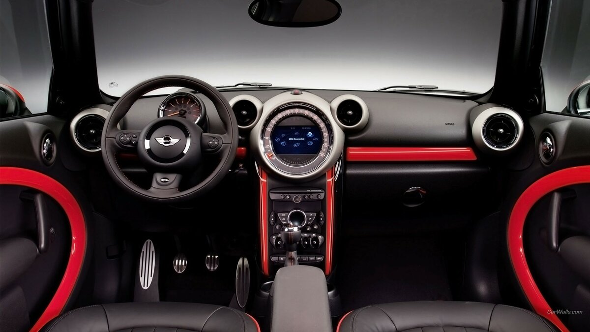 mini countryman john cooper works салон фото