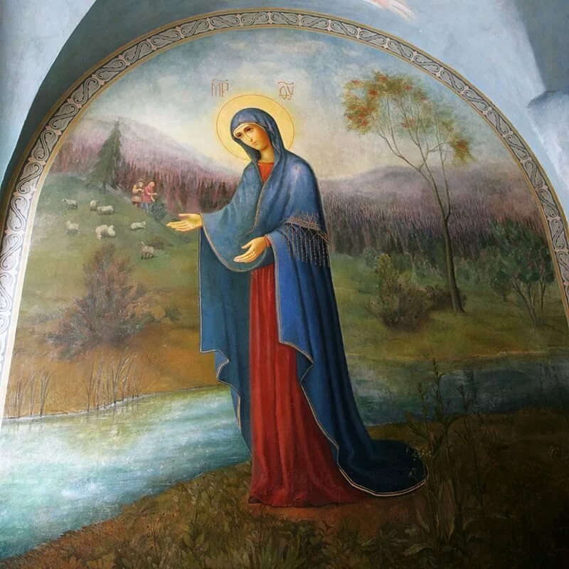 пюхтицкая икона божией матери фото