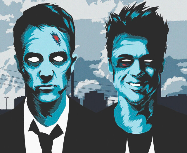 fight club pop art фото