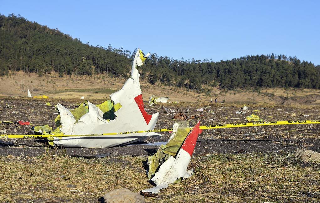 ethiopian airlines крушение фото