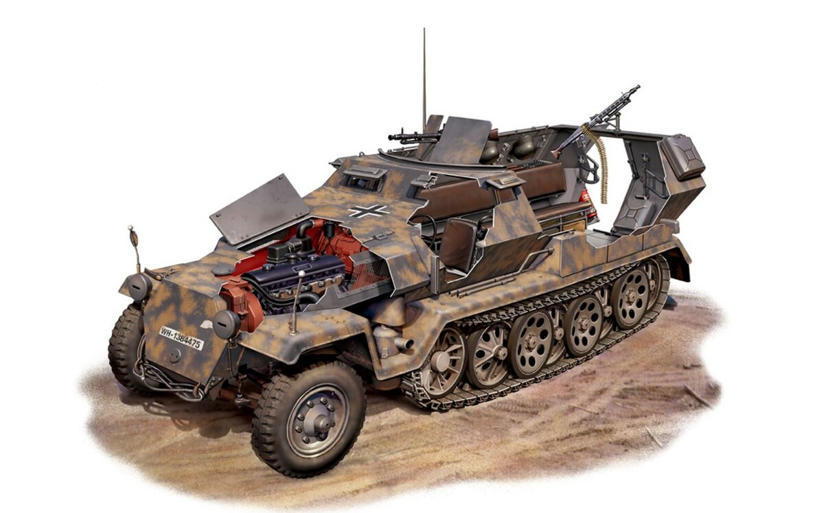 sd kfz 250 фото