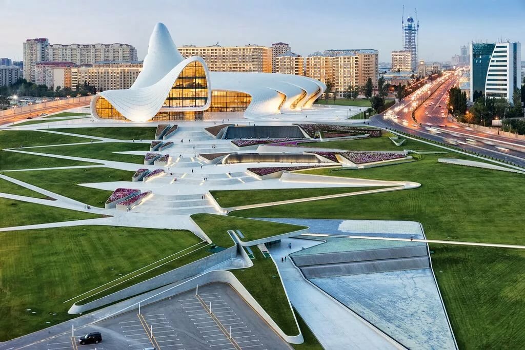 центр гейдара алиева фото