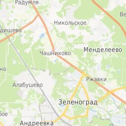 карта алабушево солнечногорского фото