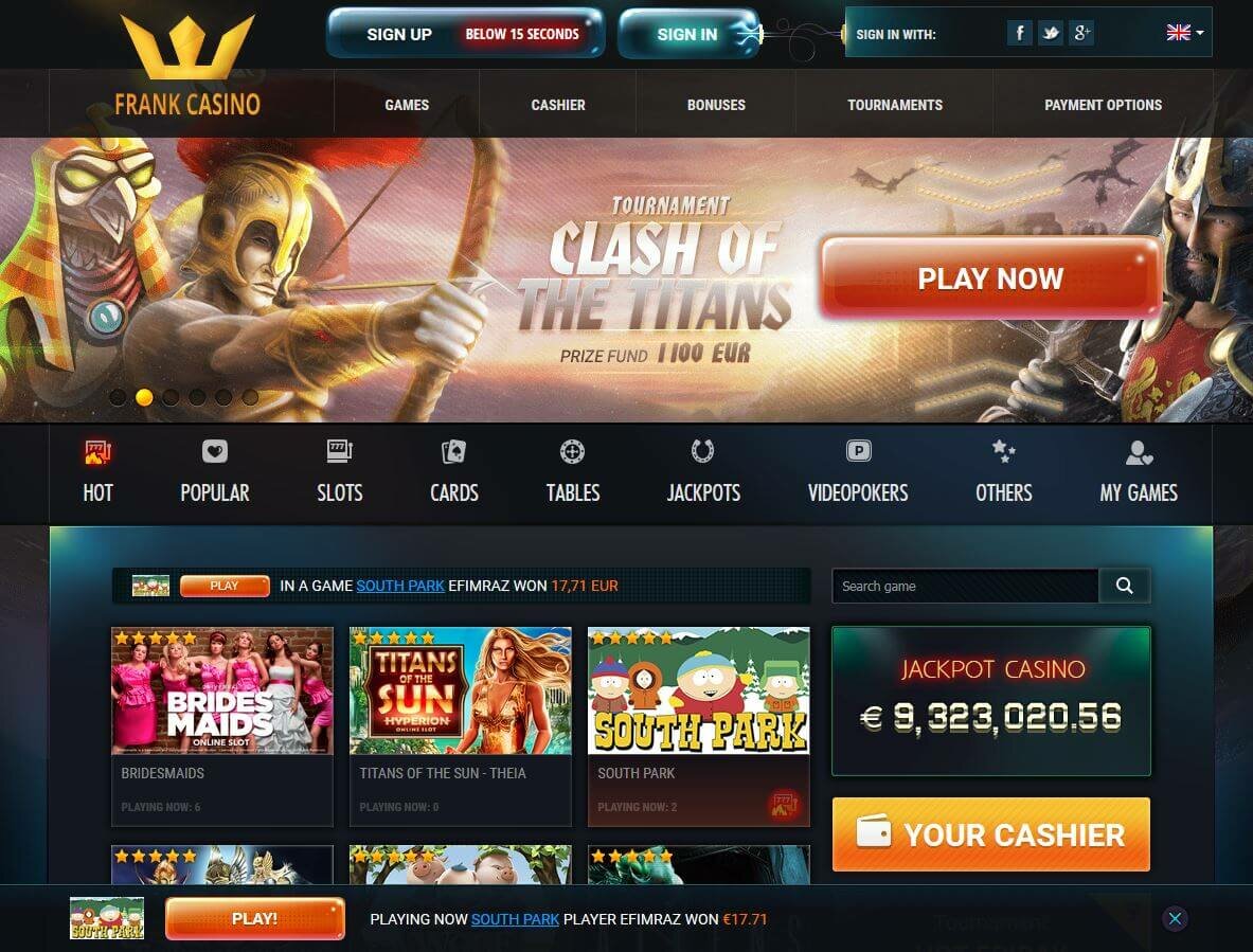 франк казино зеркало официальный сайт играть онлайн