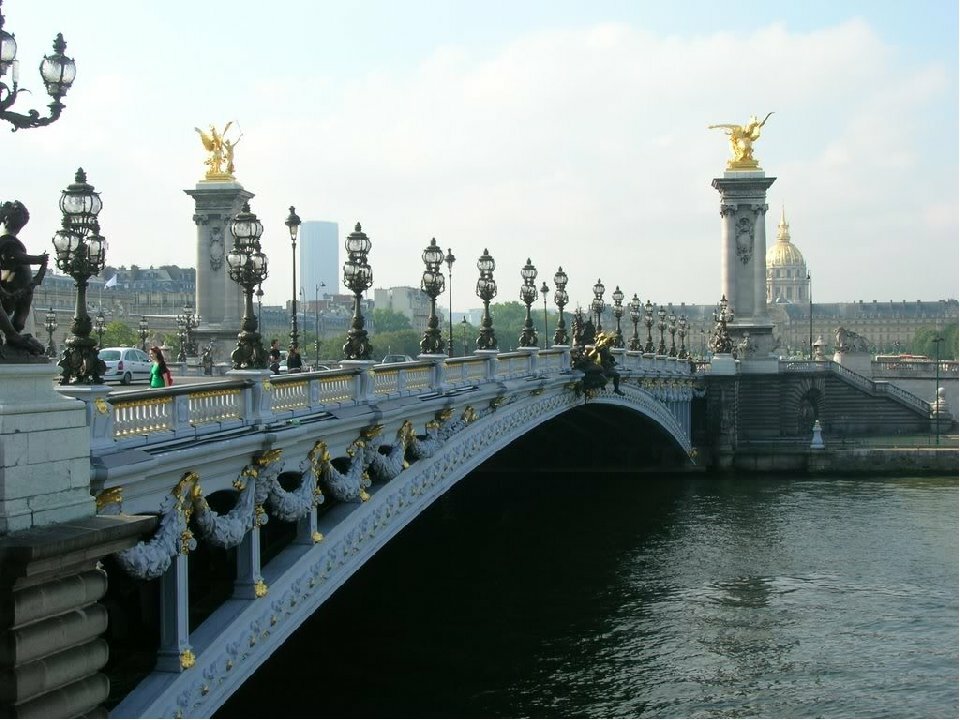 мост александра 3 в париже фото