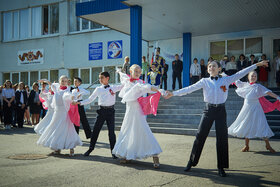 Фото 8. Линейка, посвященная Дню Победы 9 Мая. 2019