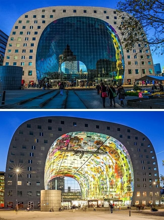 markthal, роттердам, голландия фото