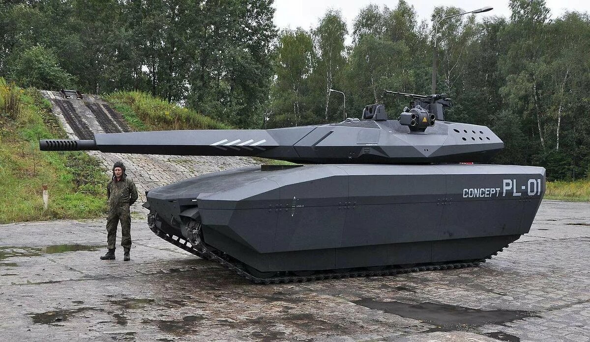 танк стелс pl-01 фото