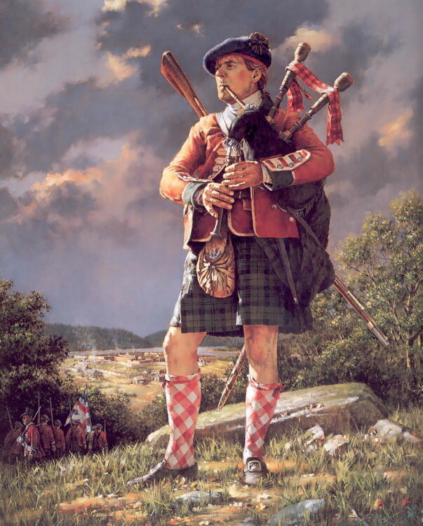 Bagpipe dance music