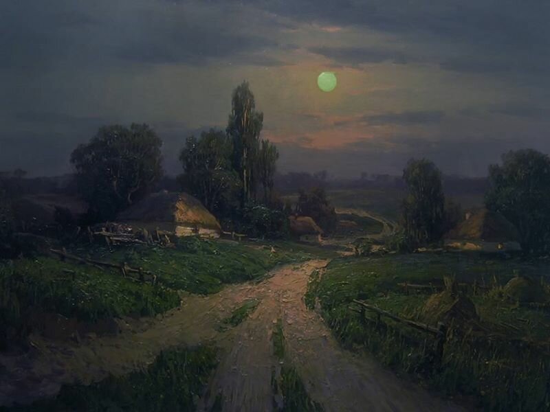 украинский пейзаж прядко юрий, украинский художник фото
