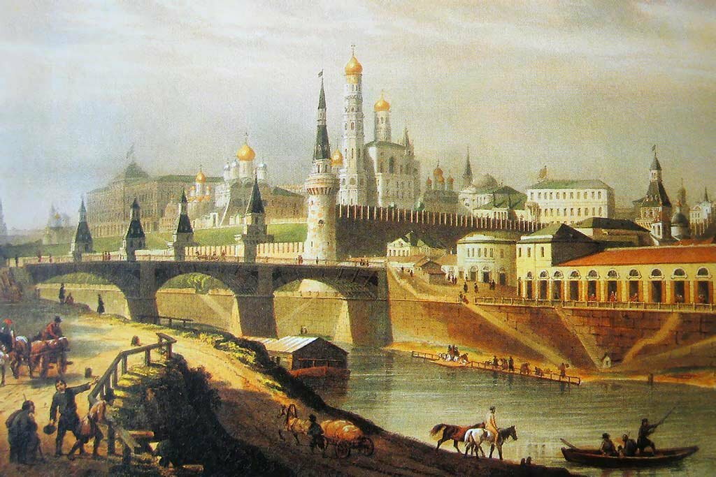 московский кремль 19 века фото