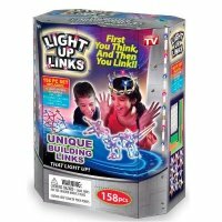 светящийся конструктор light up links 128 деталей фото
