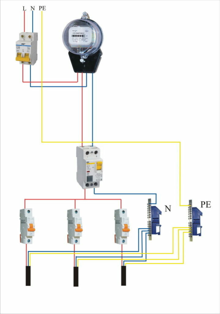 как правильно подключить электричество в доме