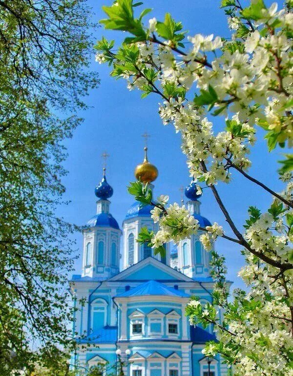 весна храм картинки фото