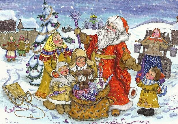 новогодний праздник для детей фото