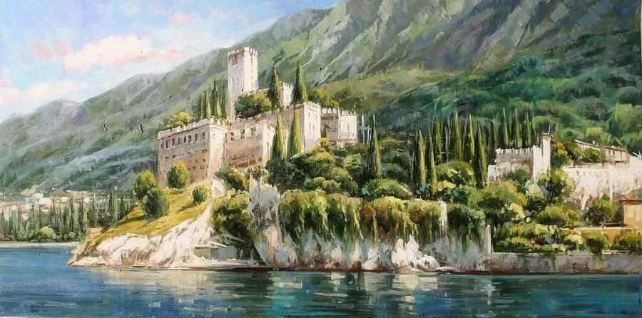 крепость гарда мальчезине фото