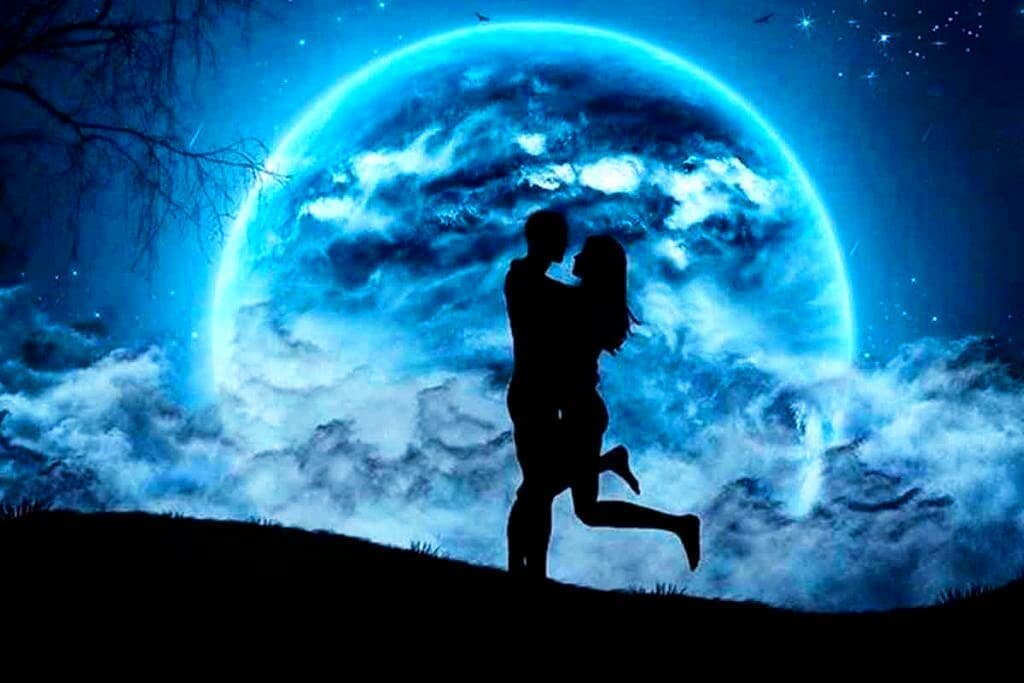 Картинки про луну и любовь