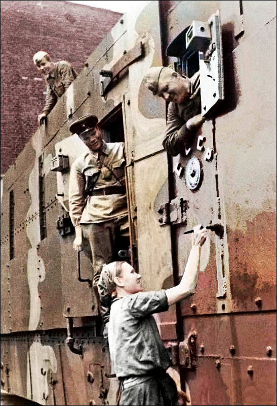 бронепоезда ссср фото