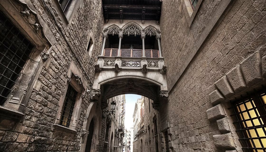 готический квартал в барселоне фото